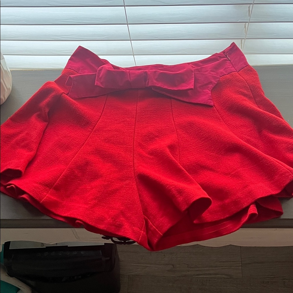 Maeve paneled skirty shorts EUC - Picture 2 of 6